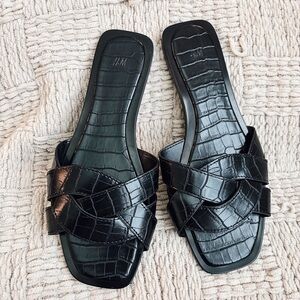 H&M Black Sandals